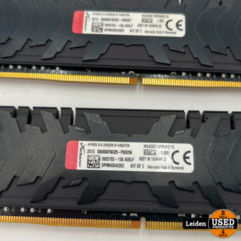 Kingston HyperX Predator RGB 16GB DDR4 DIMM 2933MHz (2x8GB)