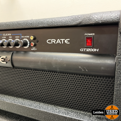 Crate Gt 1200 H Head Versterker + Cabinet G412 Sl 4 X12 Speaker