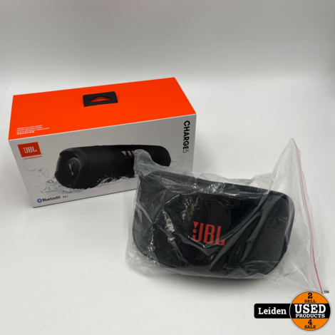 JBL Charge 5 - Draagbare Bluetooth speaker - Zwart + JBL Skibril - JBL Snow Party bundel