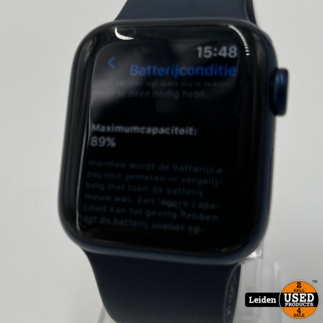 Apple Watch Series 6 GPS Aluminum 40mm - Zwart