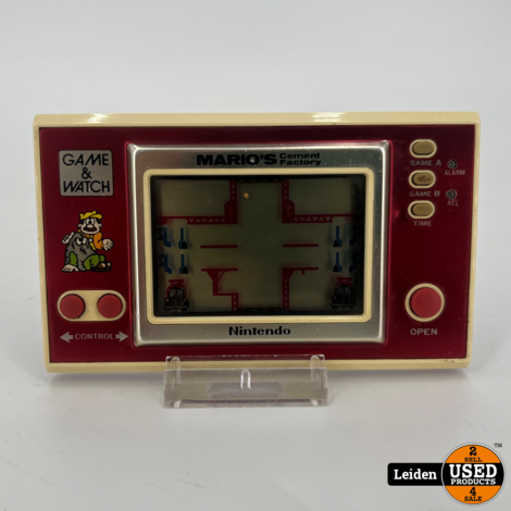 Nintendo Mario's Cement Factory (Game &amp; Watch)