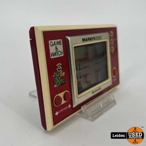 Nintendo Mario's Cement Factory (Game &amp; Watch)