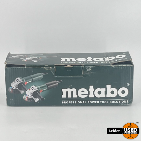 Metabo W1100-125 - 1100W Haakse slijper (NIEUW)