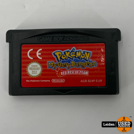 Pokemon Mystery Dungeon - Red Rescue Team (GBA) | Losse cassette