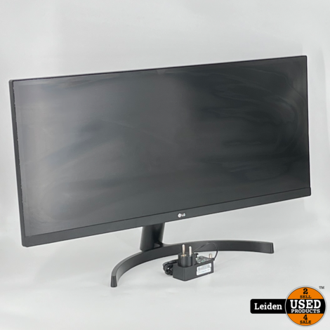 LG29WP500-B UltraWide Monitor - IPS-paneel, HDR10, DisplayPort, 2x HDMI