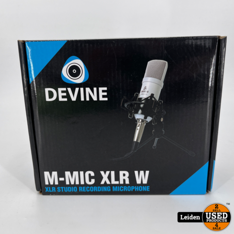 Devine M-Mic XLR W condensatormicrofoon