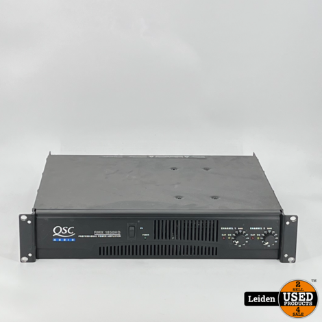 QSC Audio RMX 1850 HD Professional power amplifier | versterker