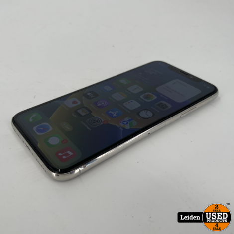iPhone X 256GB - Zilver | Batterij 80%