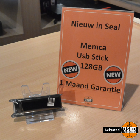 Memca USB Stick 128GB | Nieuw in Seal