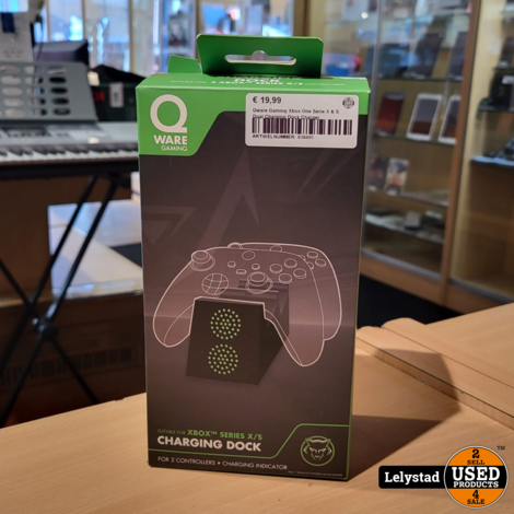 Qware Gaming Xbox One Serie X & S Dual Charging Dock Charger