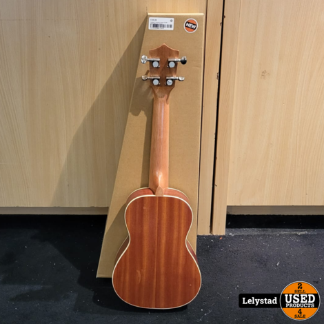 Ukelele Calista 21 Concert Leaves 23 SPL Sapele/Mahonie | Nieuw