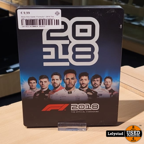 Xbox One Game: Formule 1 2018 The Official Videogame (SteelBox Edition)