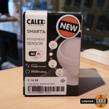 Calex Slimme Bewegingsmelder Lamp Wit | Nieuw