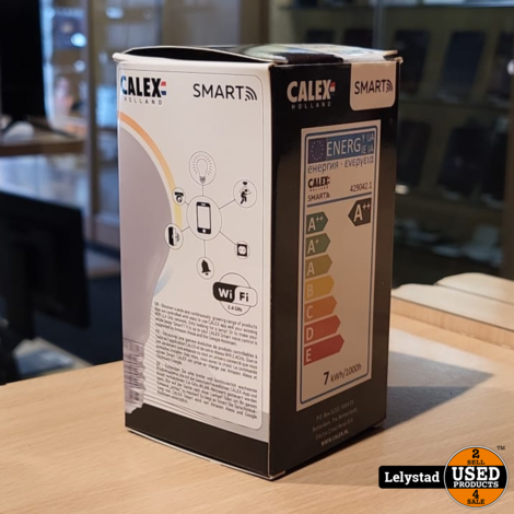 Calex Slimme Lamp Wifi LED Verlichting E27 7W | Nieuw