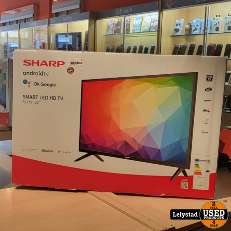 Sharp Aqous 32FG4EA 32Inch Andriod Smart LED HD SmartTV | Nieuw