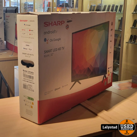 Sharp Aqous 32FG4EA 32Inch Andriod Smart LED HD SmartTV | Nieuw