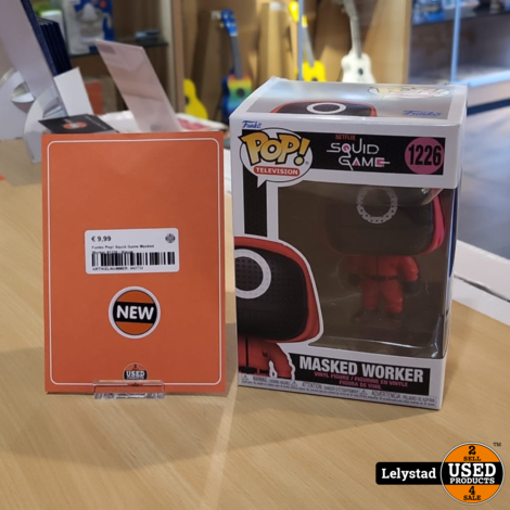 Funko Pop! Squid Game Masked Worker #1226 | Nieuw