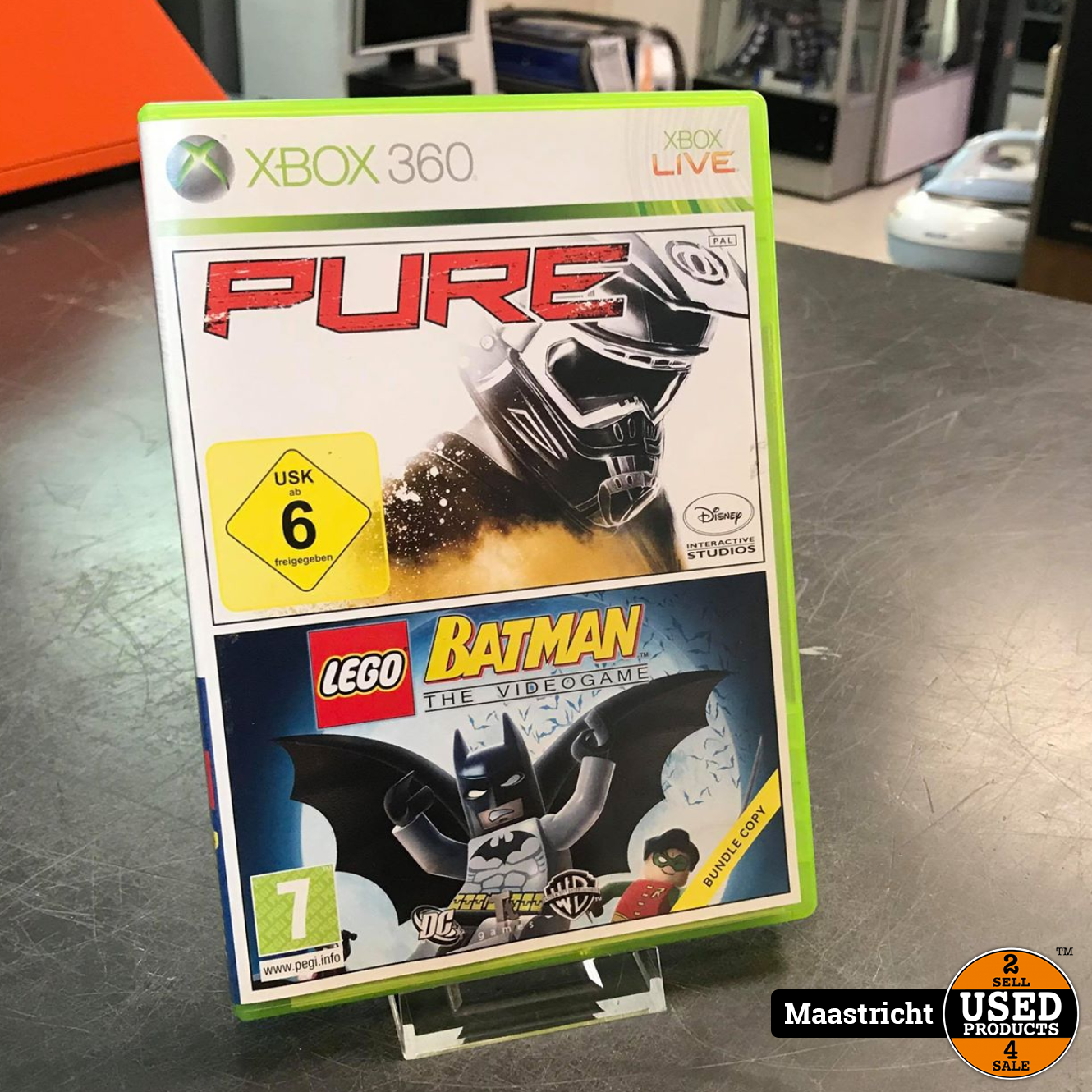 Double Pack Pure + Lego Batman Xbox 360 - Used Products Maastricht