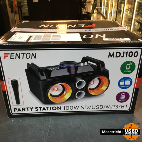 MDJ100 Party Station 100W met accu