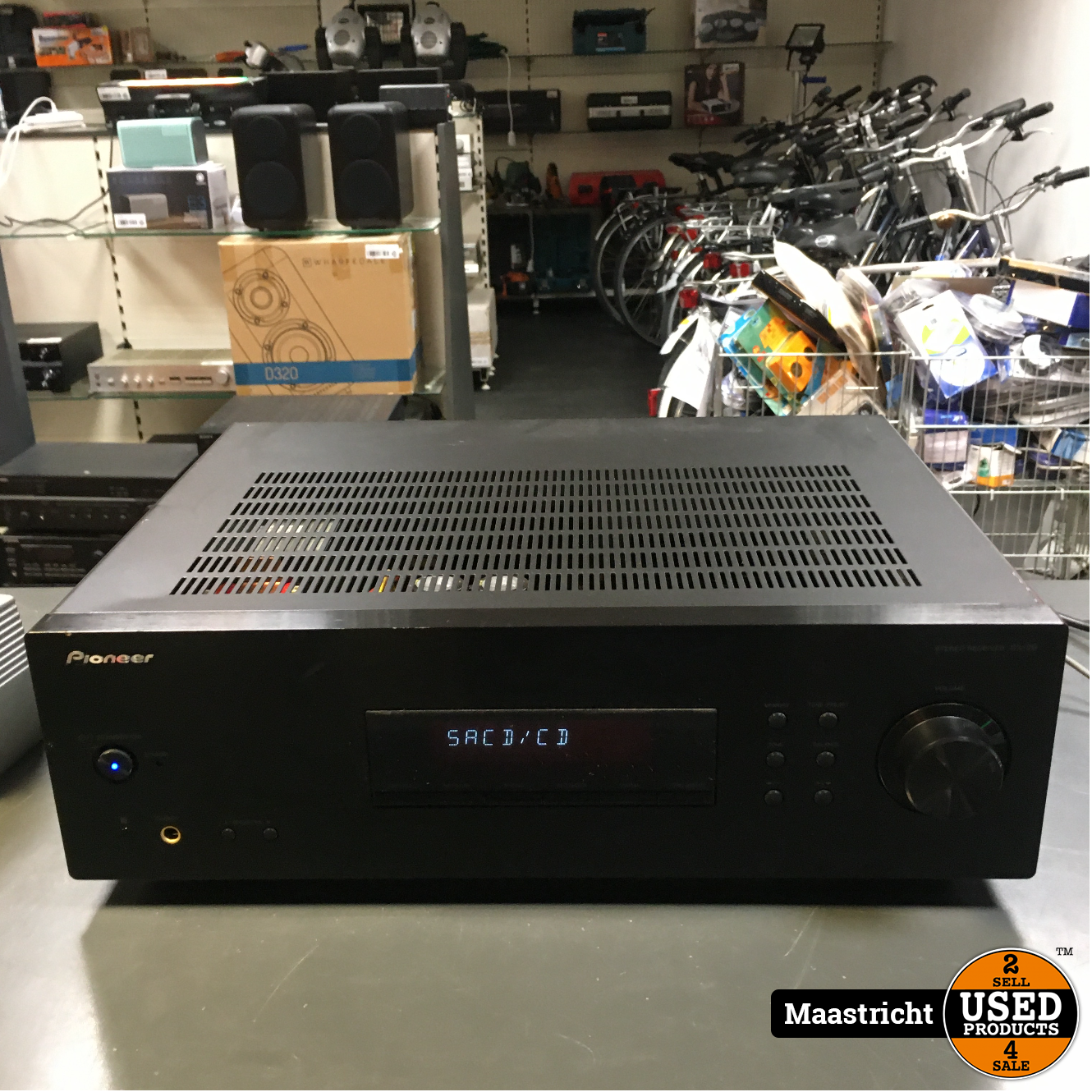 Burgerschap grote Oceaan Pessimist PIONEER SX-20 High-End stereo receiver met netwerk en Phono aansluiting -  Used Products Maastricht