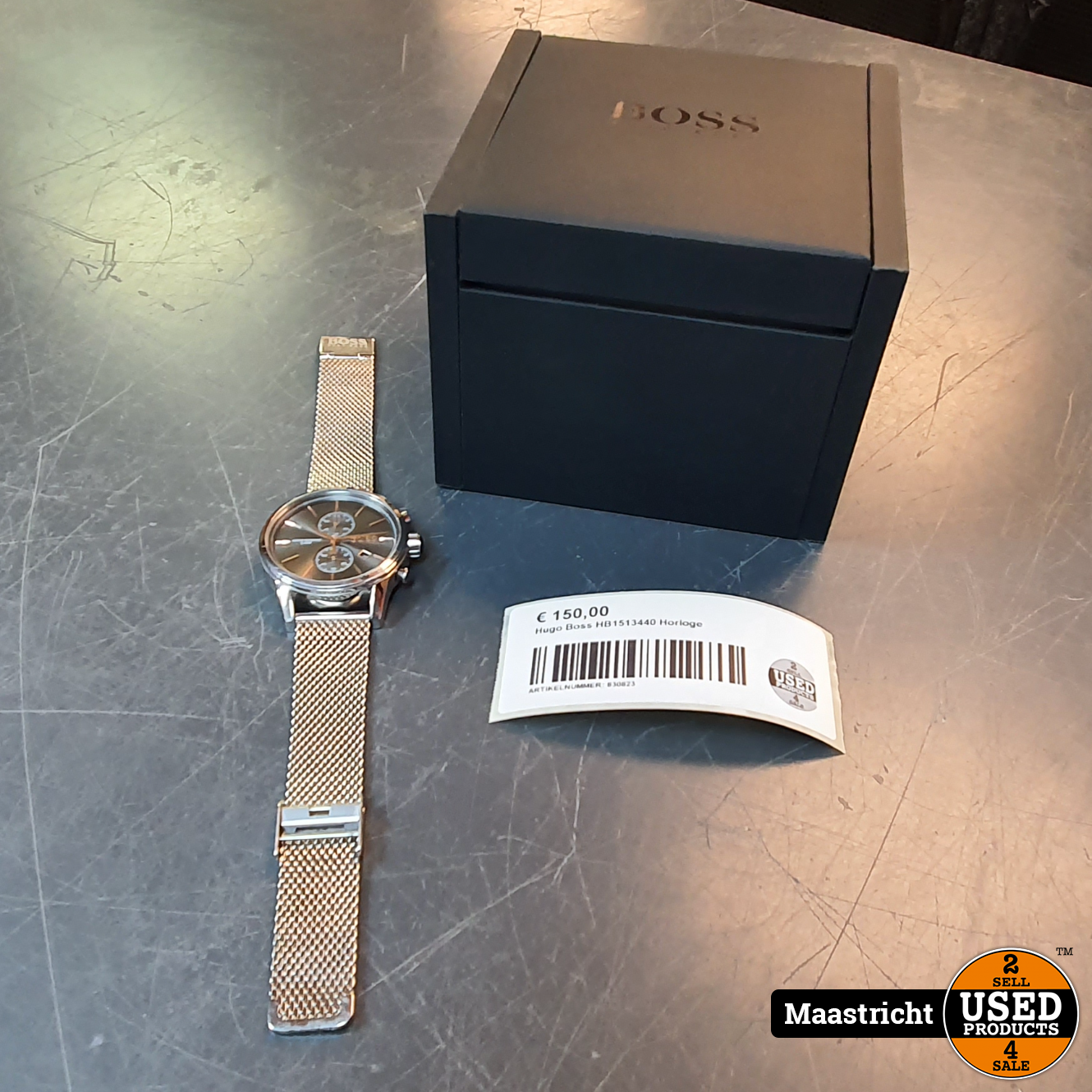 optellen tot nu bekennen boss Hugo Boss HB1513440 Horloge - Nette staat - - Used Products Maasstricht