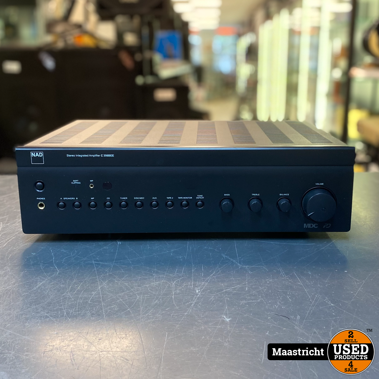 NAD C356BEE stereo versterker, in NIEUWSTAAT met DAC en remote | nwpr 999 euro - Used Products