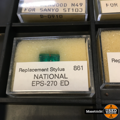 NATIONAL  EPS-270ED  pickup naald NIEUW