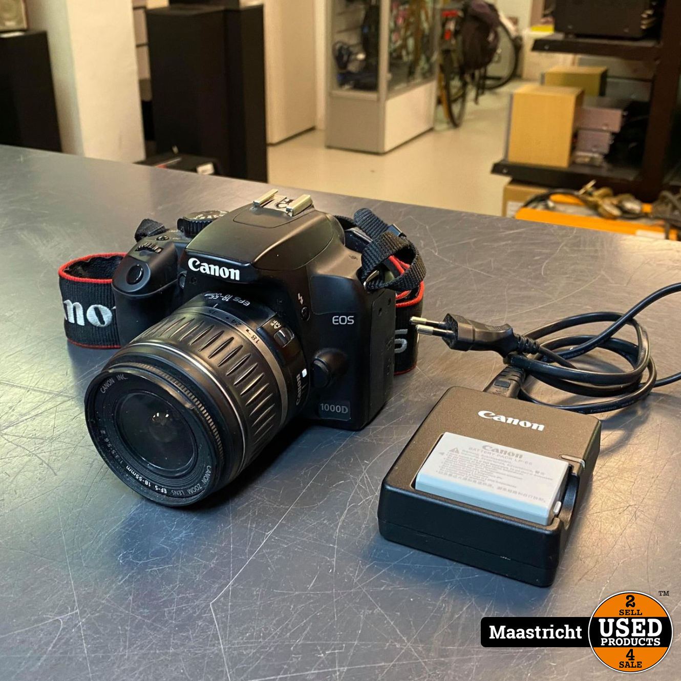 CANON EOS1000D spiegelreflex camera - Used Maasstricht
