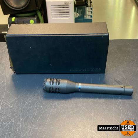 Audio Technica ATM-11 unidirectional electret condenser instrument microfoon in topstaat