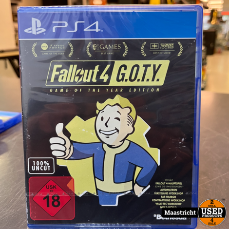 Playstation 4 Game - Fallout 4 G.O.T.Y. Edition | Nieuw!
