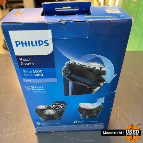 Philips Wet en Dry elektrisch scheerapparaat, Series 3000 S3133/51 | NIEUW | nwpr 65 euro