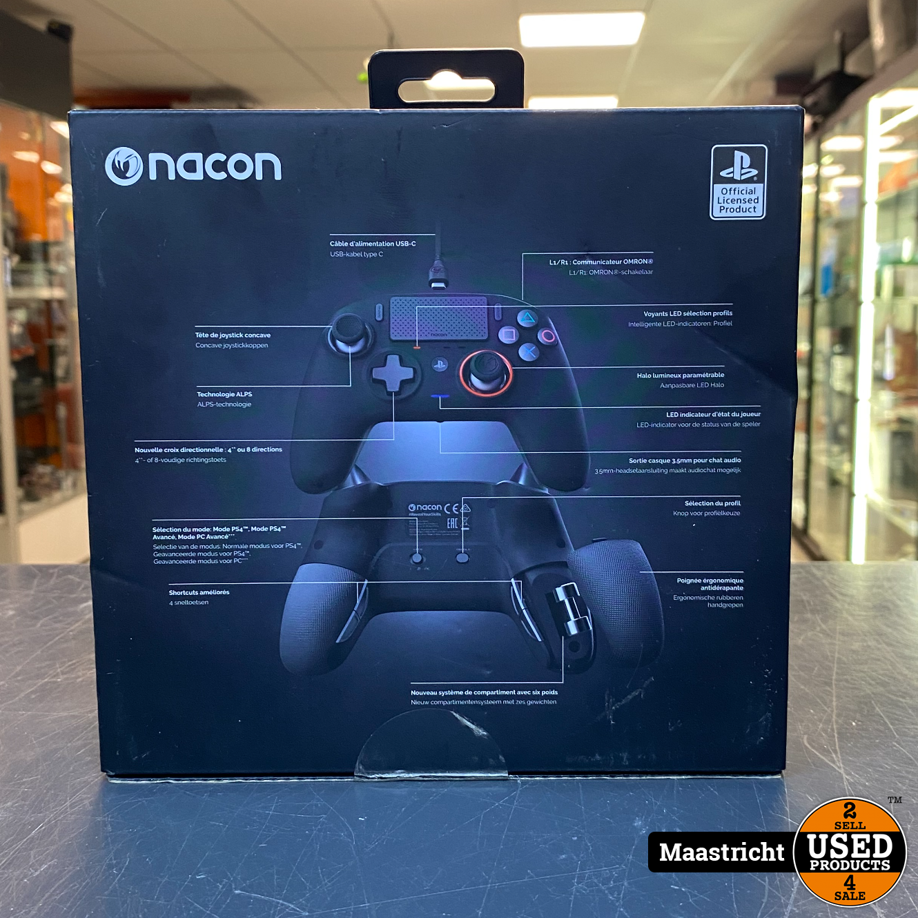 Playstation Nacon PS4 Revolution PRO controller - Garantie - (Nwp€89,99) -  Used Products Maastricht