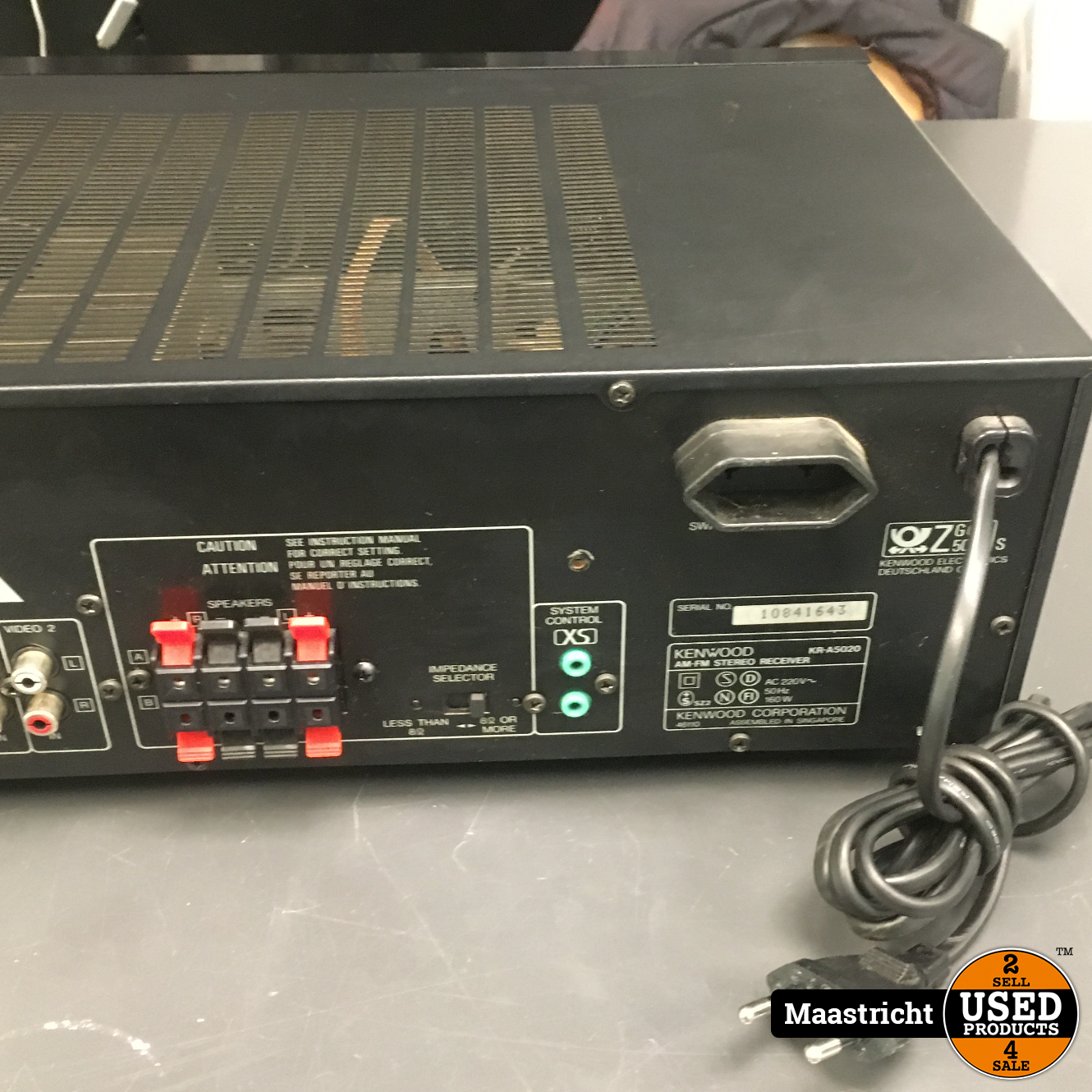 Vergissing Echt niet Walging KENWOOD KR-A5020 stereo versterker 2x 60 Watt met phono - Used Products  Maastricht