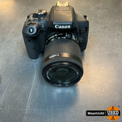 CANON EOS 750D Camera + EFS 18-55mm Lens