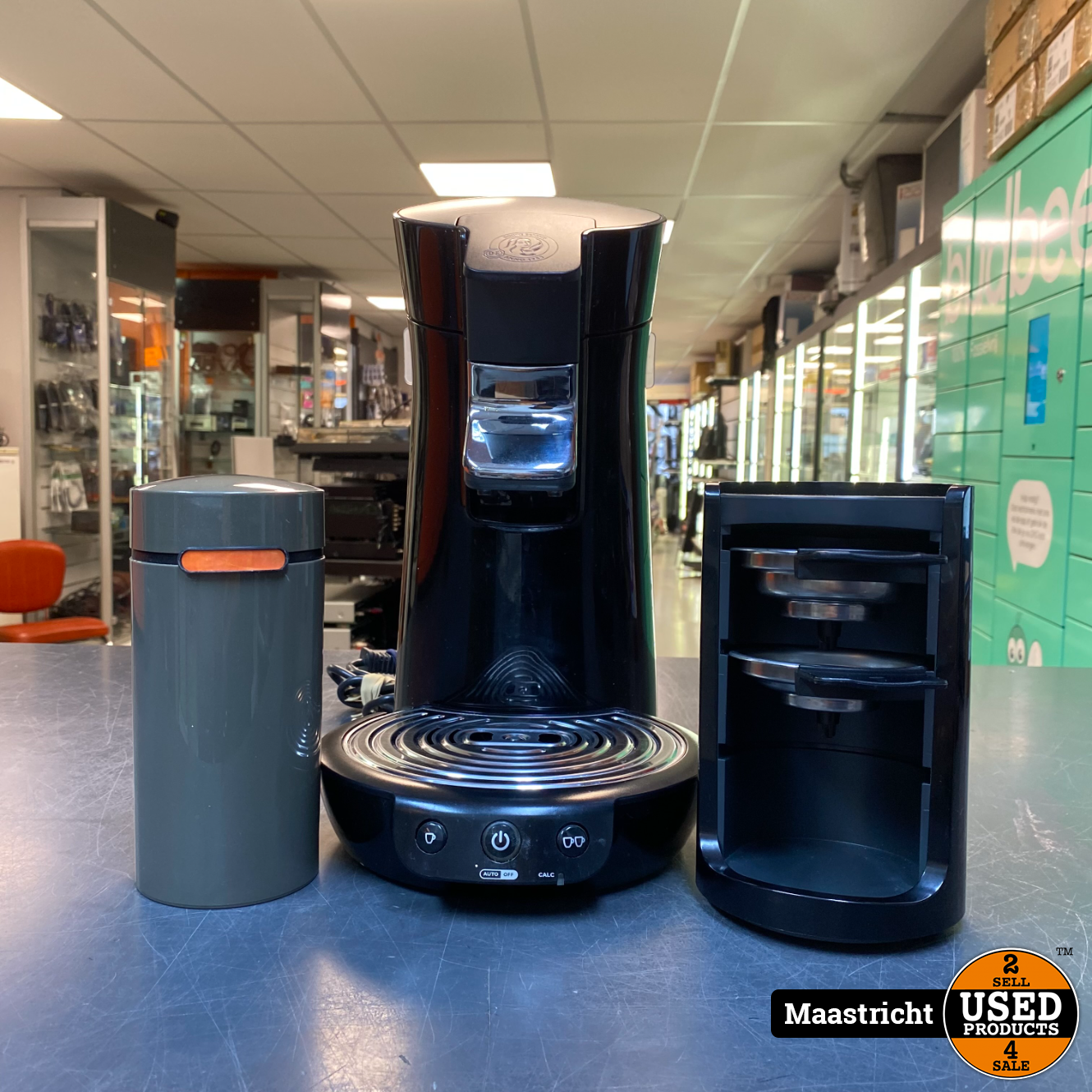 begrijpen Zich afvragen geleidelijk Philips Senseo Viva Café HD7825 - Koffiepadapparaat - Zwart (Nwp€80) - Used  Products Maastricht
