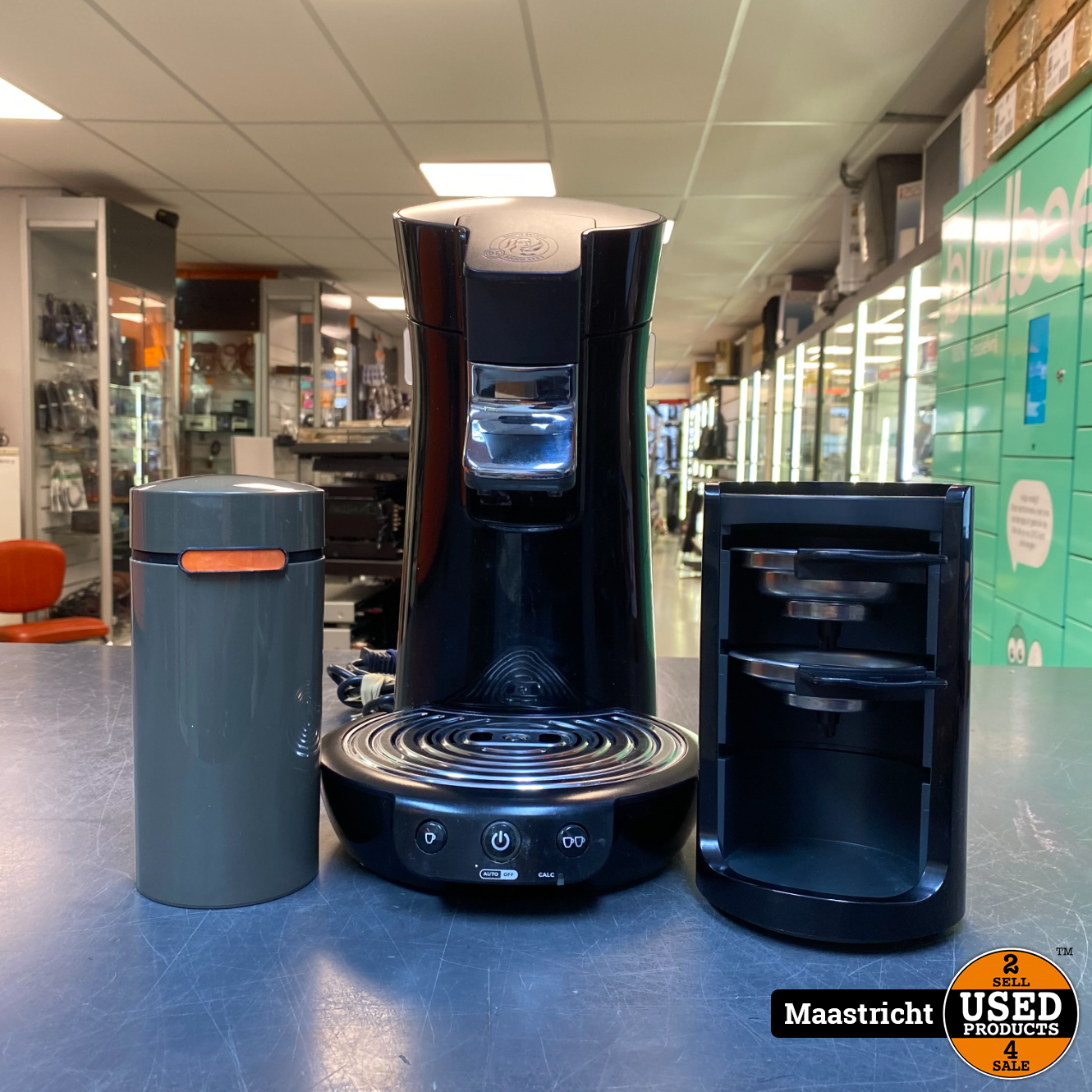 Philips Senseo Viva Café HD7825 - Koffiepadapparaat - Zwart (Nwp€80) Used Products