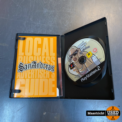 GTA San Andreas- Playstation 2 Game