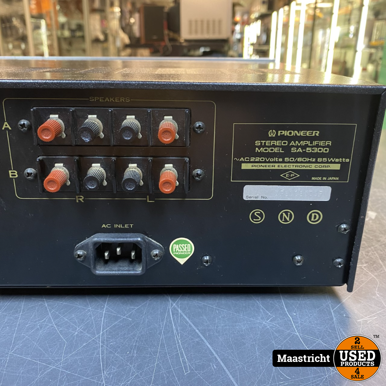 Pioneer SA-5300 stereo versterker, in zeer goede staat, met garantie NOG BIJ LEON THUIS) - Used Products Maastricht