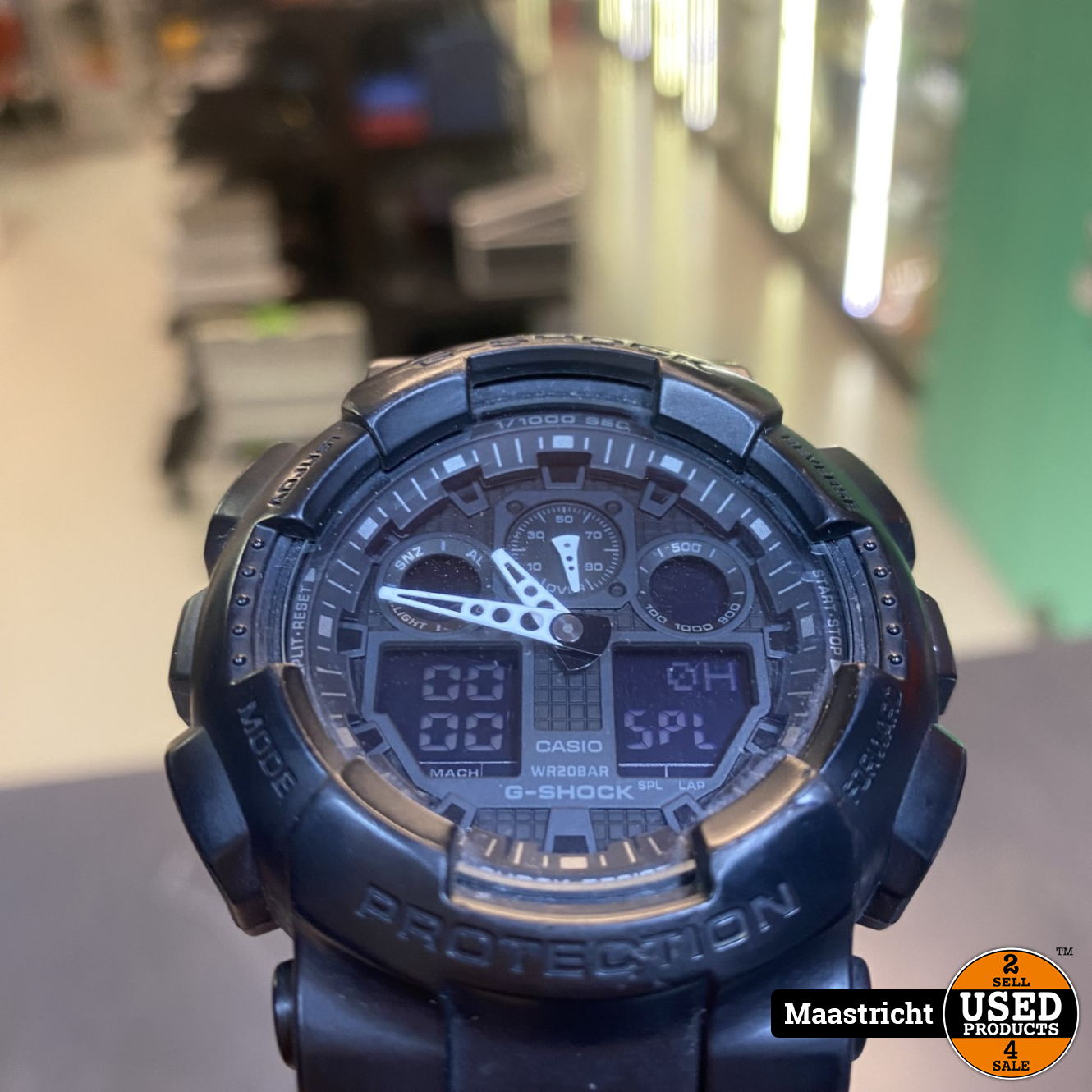 Gevestigde theorie maandelijks Oude man Casio G shock Horloge Zwart - Used Products Maastricht