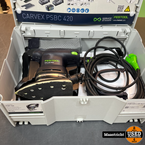 Festool DTS 400 REQ Deltaschuurmachine weinig gebruikt, in koffer | nwpr 450 euro