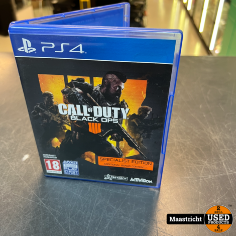 SONY PS4 Game - COD Black Ops 4