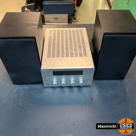 SONY CMT-G1iP compact disc receiver + speakers in topstaat | nwpr 319 euro