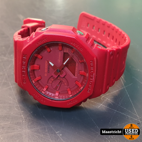 Casio G-Shock GA-2100-4AER Rood