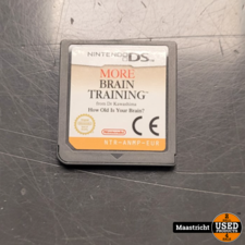 More Brain Training Nintendo DS game losse cassette