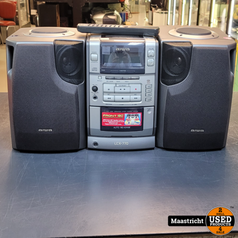 Aiwa LCX-770 stereosystem in hele nette staat 1 maand garantie