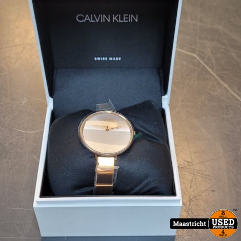 Calvin Klein K7A 236 Rosegoud Kleurig Dames Horloge