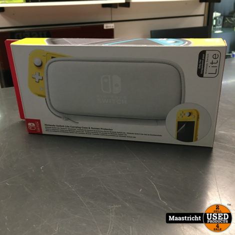 Nintendo Switch Lite Draagtas &amp; Schermbeschermer