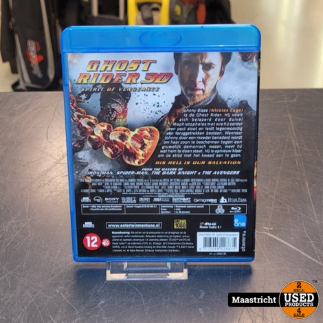 Blu-Ray Disc| Ghost Rider 3D Spirit Of Vengeance