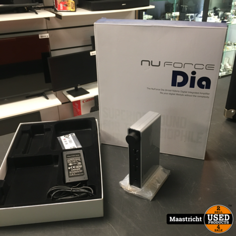 NuForce DIA versterker en DAC in 1 | NIEUW | Zilver | elders 299 euro