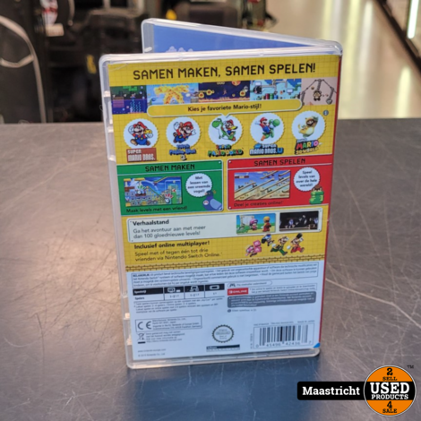 Nintendo Switch Game| Super Mario Maker 2